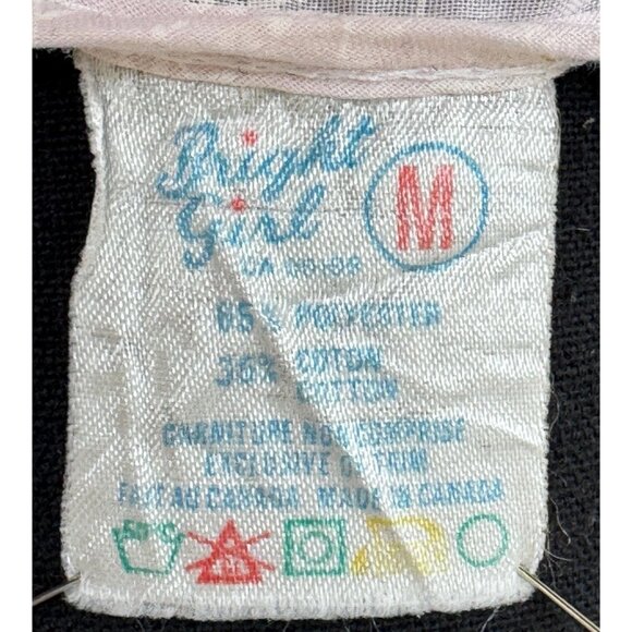 Vintage 1980s lingerie set, pink pastel, negligee & peignoir, long - Picture 9 of 10